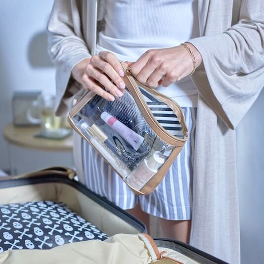 The Clear Travel Pouch That Breezes Through Security