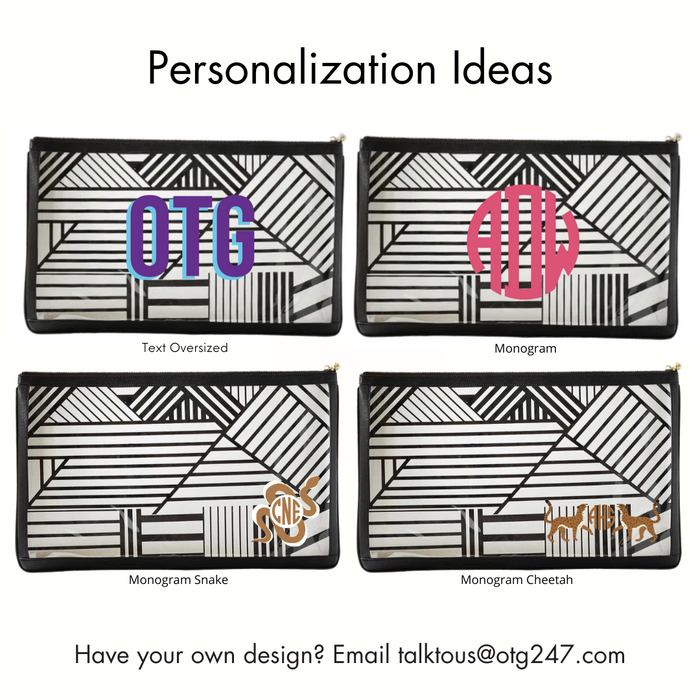 #10 Nudie Black Pouch – personalized image