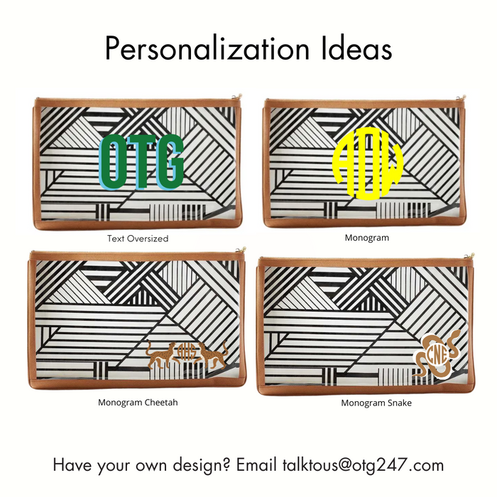 #10 Nudie Tan Pouch – personalized image