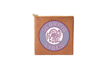 #3 Tan Scorpio Pouch