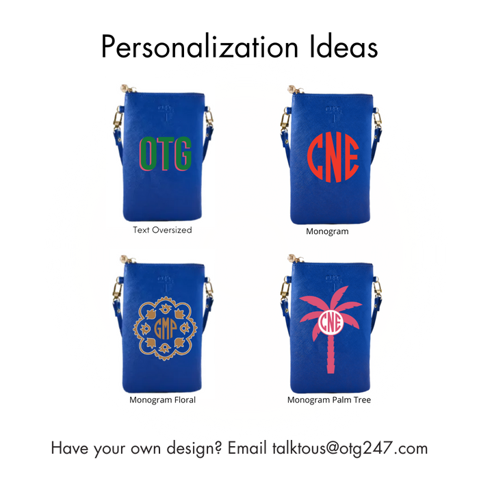 #5 Navy Clutch – personalized image