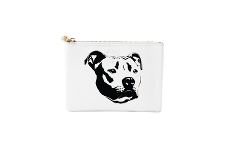 #2 White Pitbull Pouch
