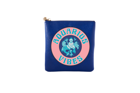 #3 Navy Aquarius Pouch