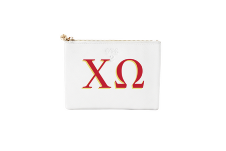 #2 White ChiO Pouch