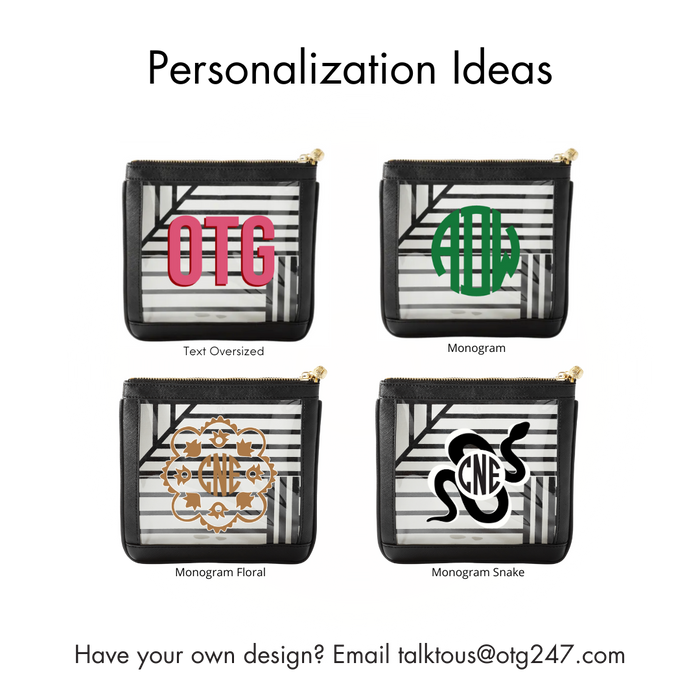 #3 Nudie Black Pouch – personalized image