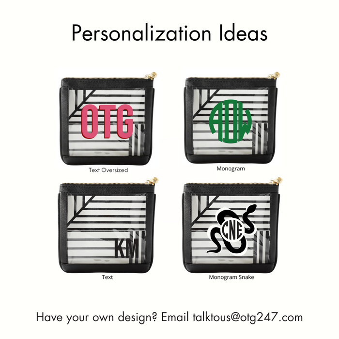 #3 Nudie Black Pouch – personalized image