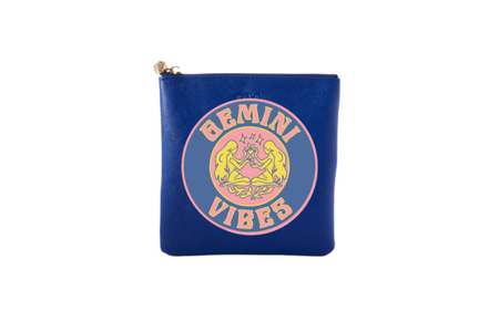 #3 Navy Gemini Pouch