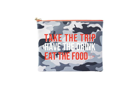 #4 Abby Camo Gray Take The Trip Pouch