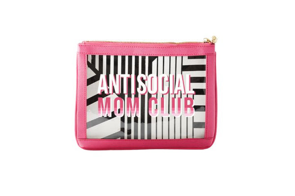 #4 Nudie Hot Pink Anti Social Pouch