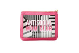 #4 Nudie Hot Pink Anti Social Pouch