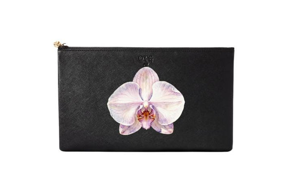 #5 Black Orchid Clutch