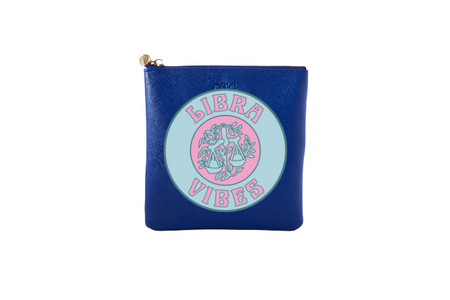 #3 Navy Libra Pouch