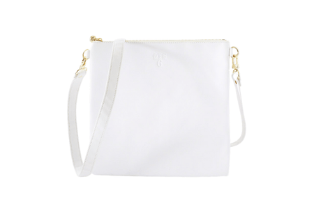 #6 White Crossbody