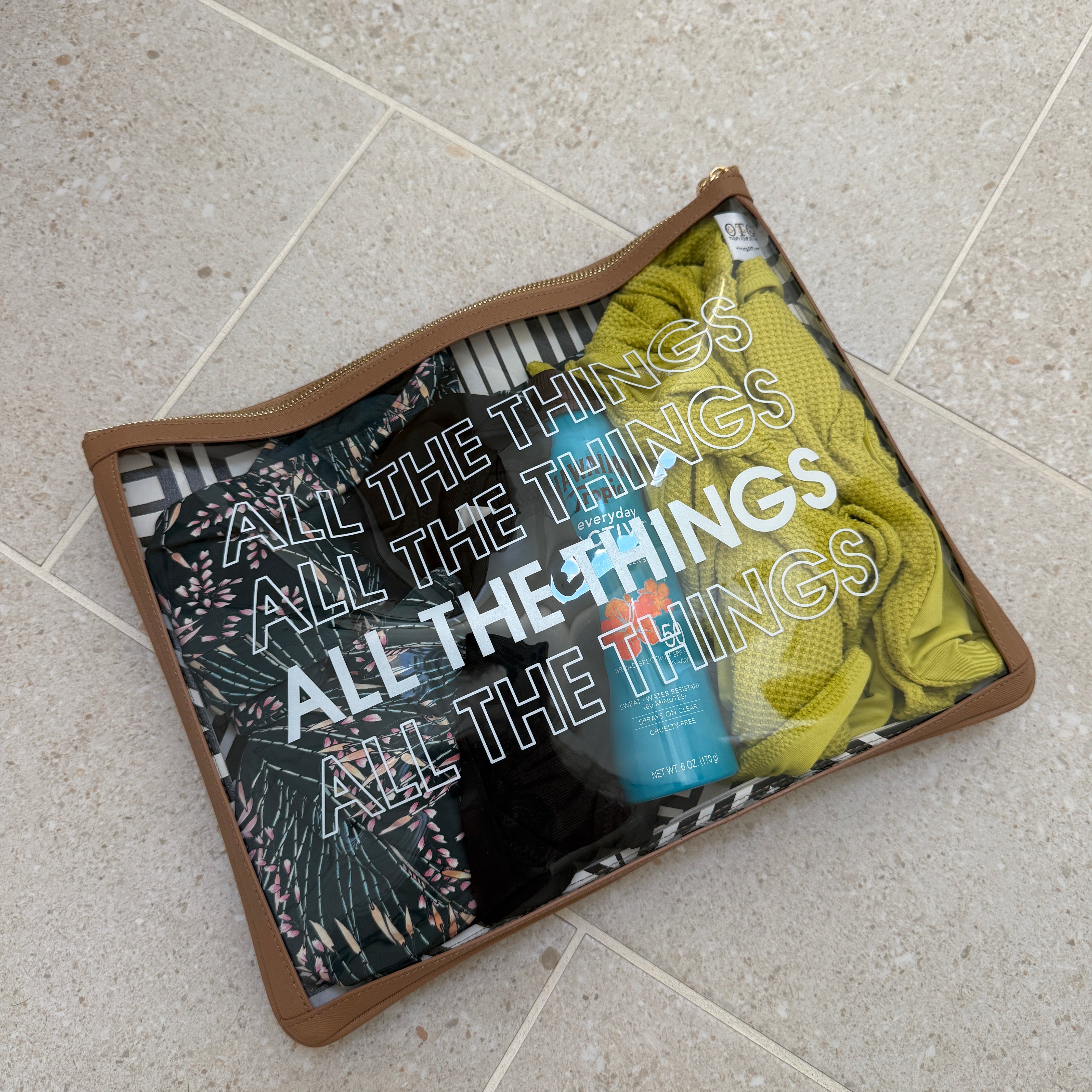 #8 Nudie Tan All The Things Pouch