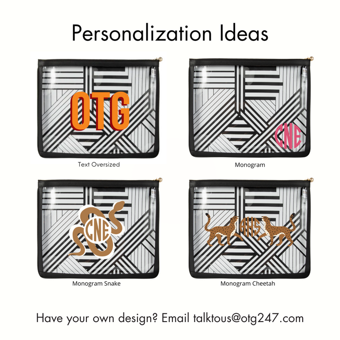 #8 Nudie Black Pouch – personalized image
