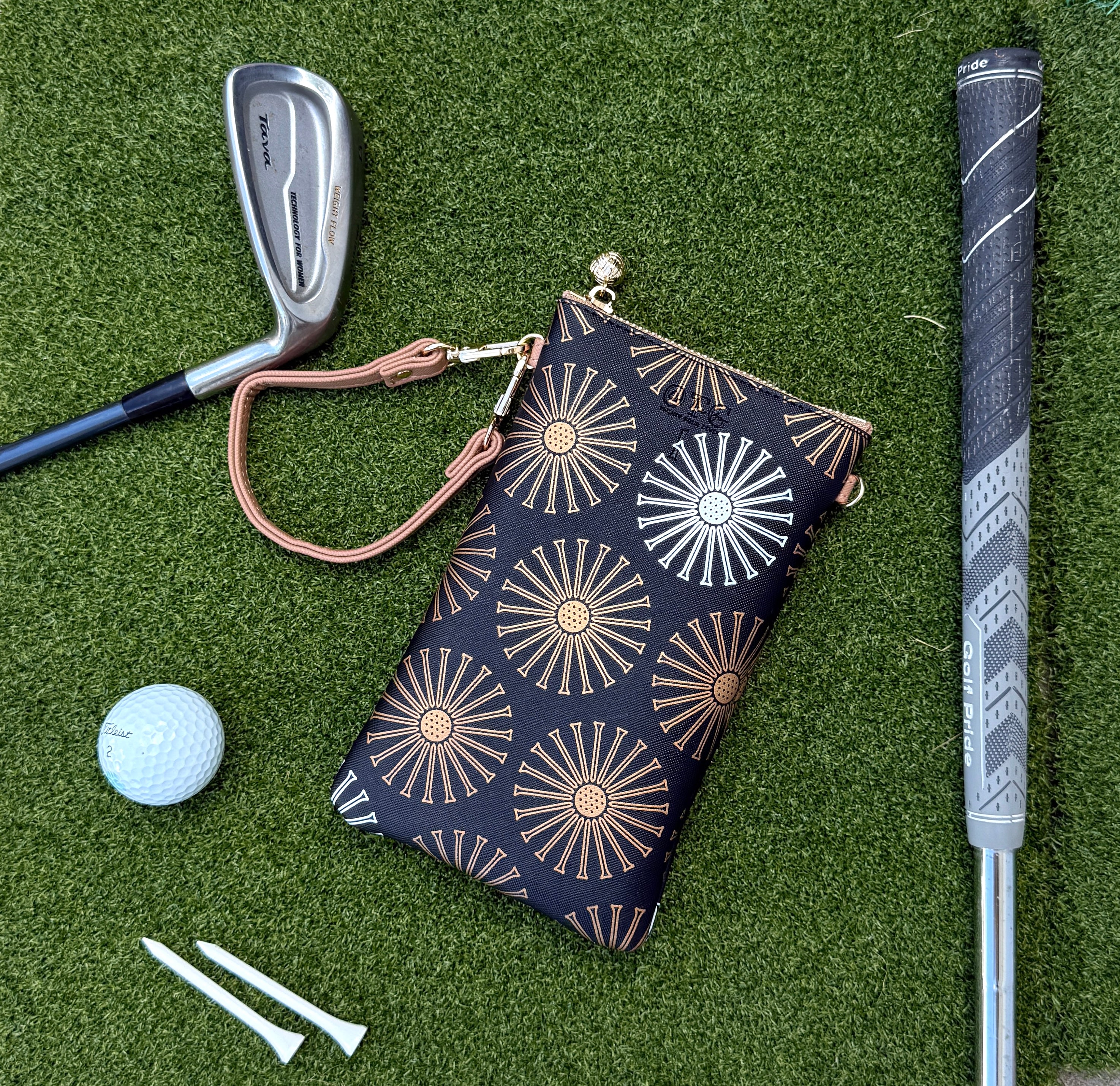 #1 Whitney Tee Crossbody Wristlet