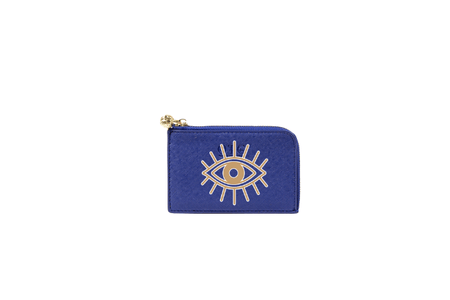 Card Case Navy Sabra Eye