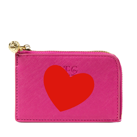 Card Case Hot Pink Love