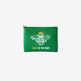 #2 Green Court Queen Pouch