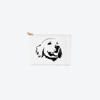 #2 White Golden Pouch