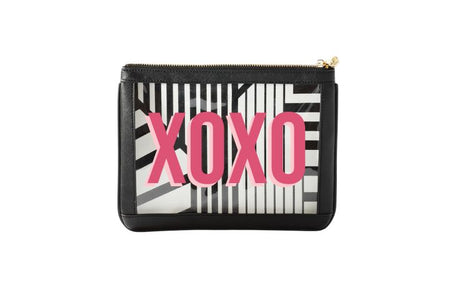 #4 Nudie Black XO Pouch
