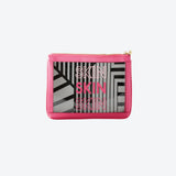 #4 Nudie Hot Pink Skin Pouch