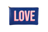 #5 Navy Love Clutch