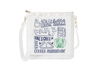 #6 Double Nudie White Masters Crossbody