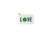 Card Case White T Love