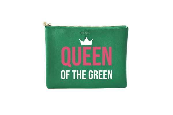 #4 Green Queen Green Pouch
