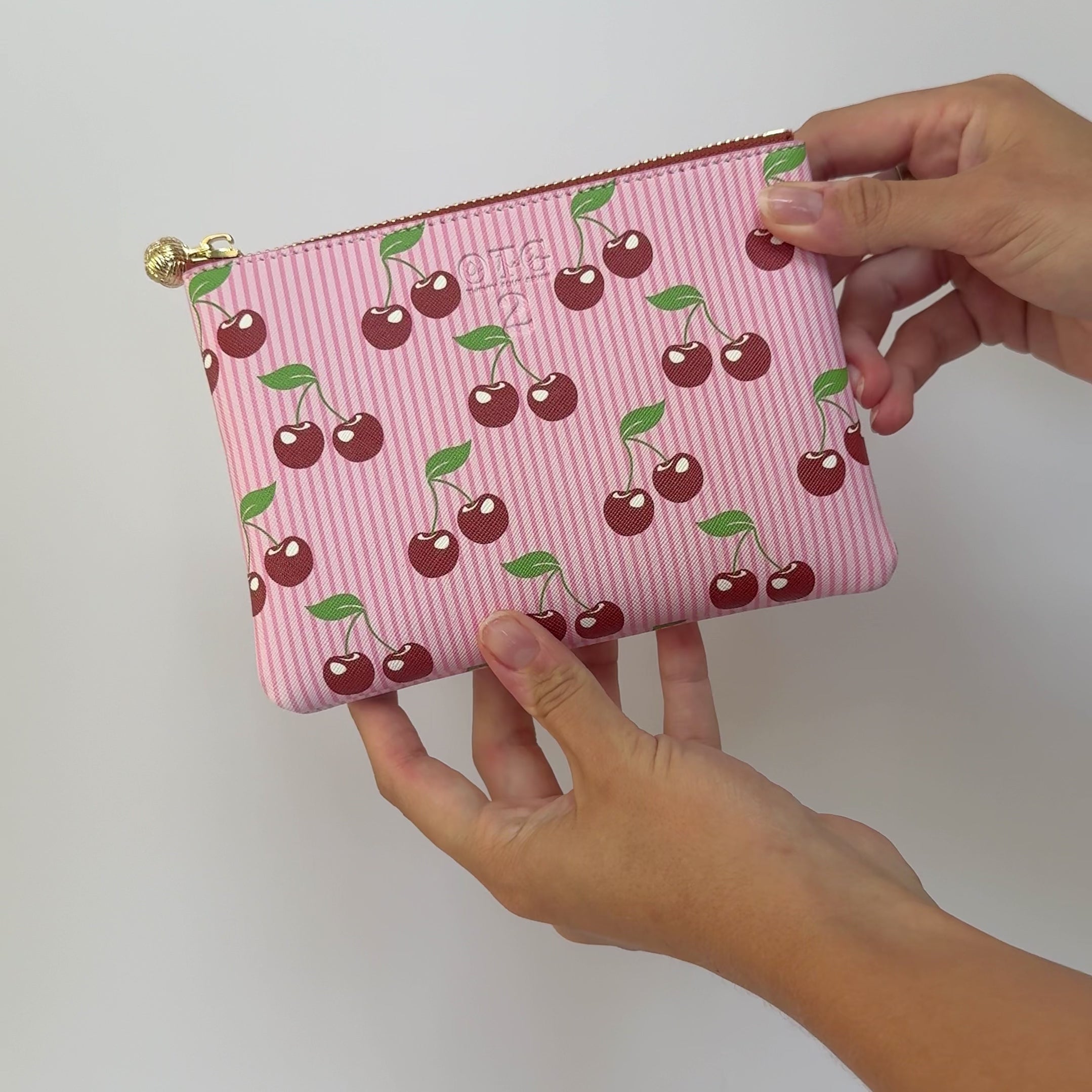 Load video: #2 Alyssa Cherries Pouch