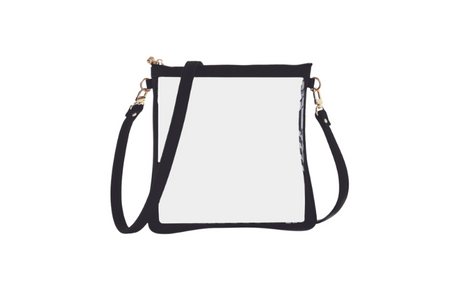 #6 Double Nudie Black Crossbody