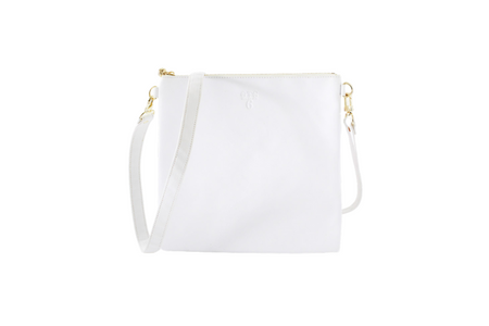 #6 White Crossbody