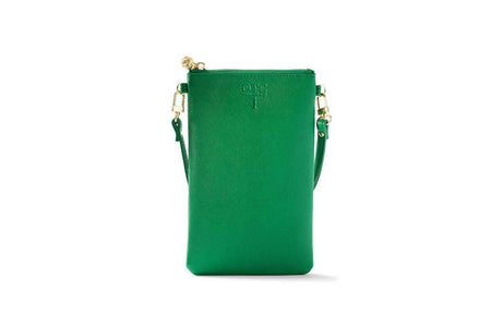 #1 Green Crossbody Wristlet