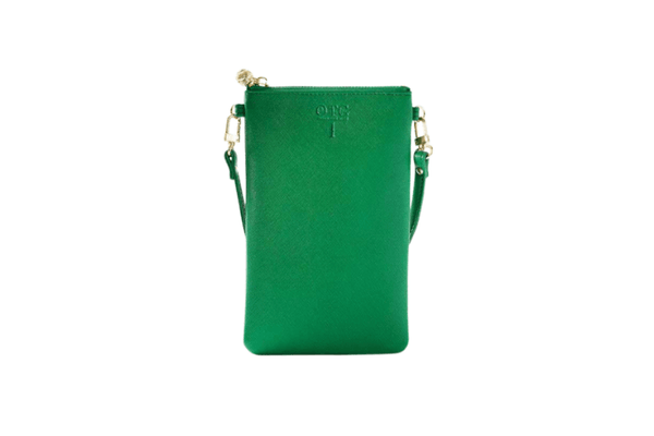 #1 Green Crossbody Wristlet