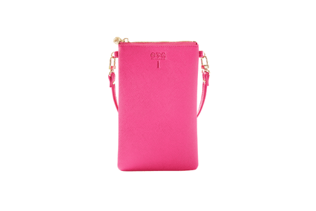 #1 Hot Pink Crossbody Wristlet