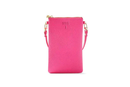 #1 Hot Pink Crossbody Wristlet