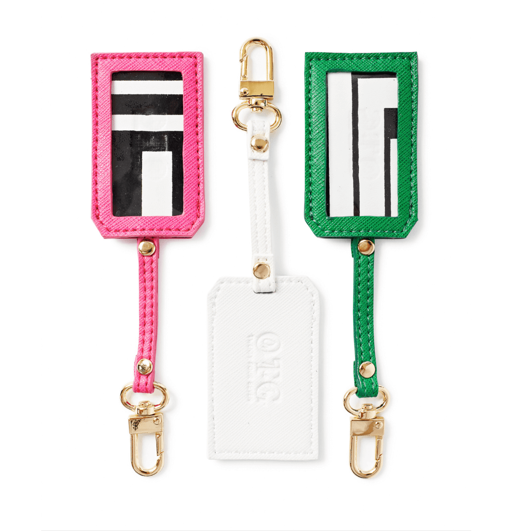 Mini Luggage Tag Green