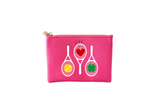 #2 Hot Pink Racquets Pouch