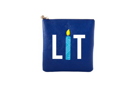 #3 Navy Lit Pouch