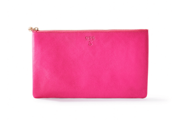 Cerise pink clutch bag on sale