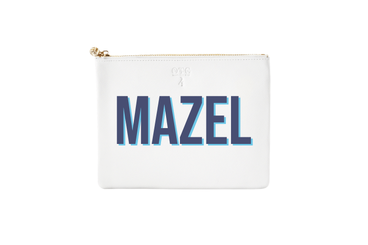 #4 White Mazel Pouch
