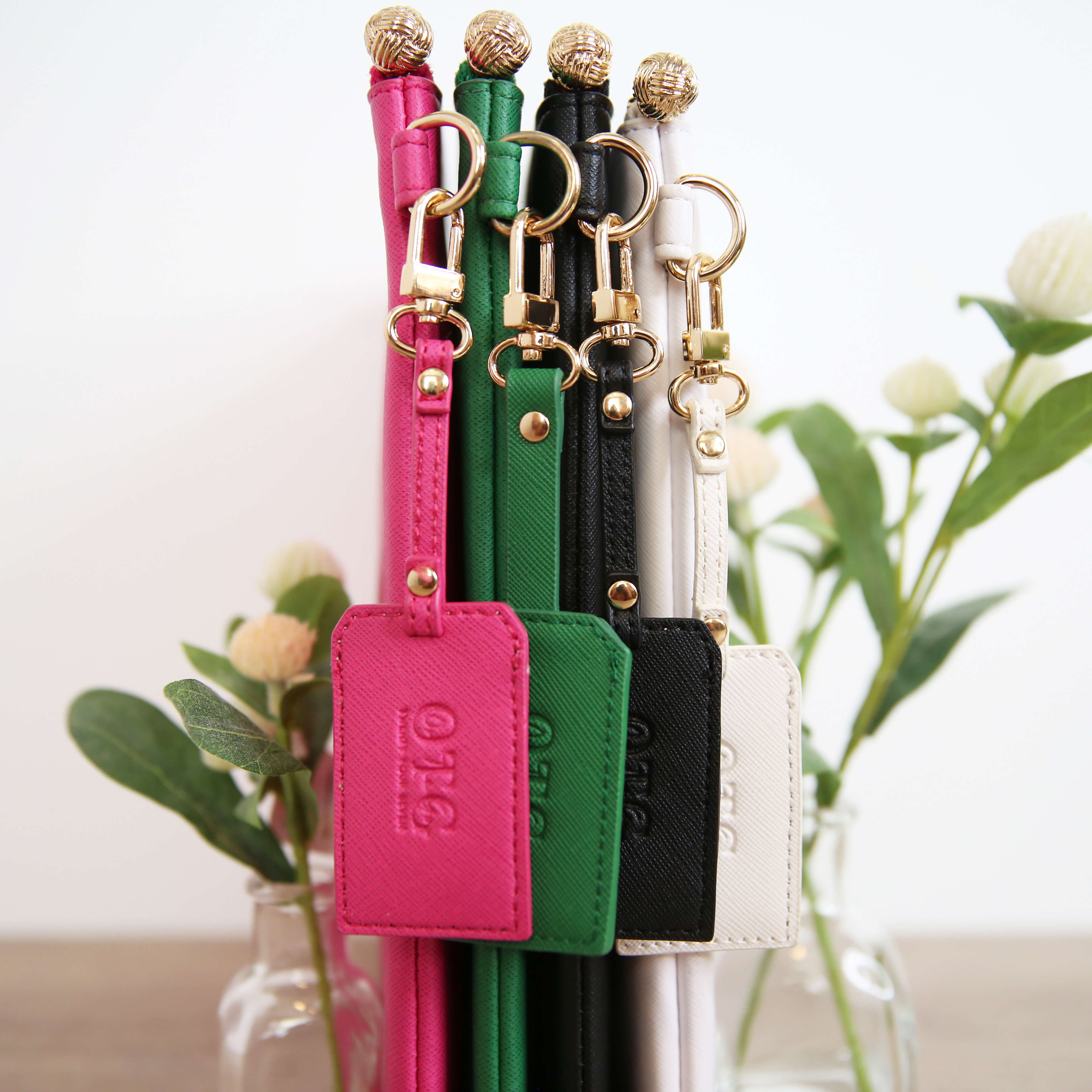Mini Luggage Tag Green