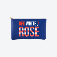 #5 Navy Rosé Clutch