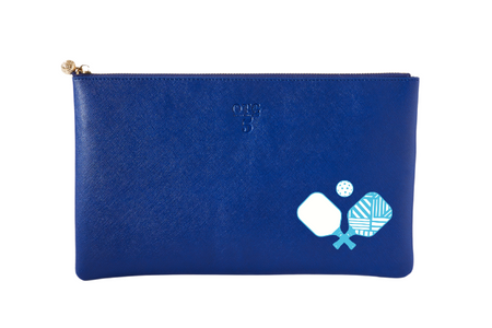 #5 Pickle Navy Clutch