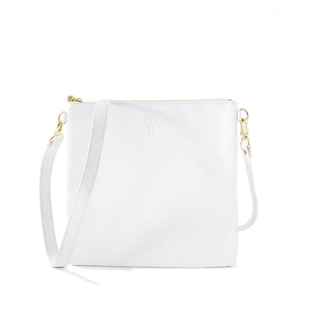 #6 White Crossbody