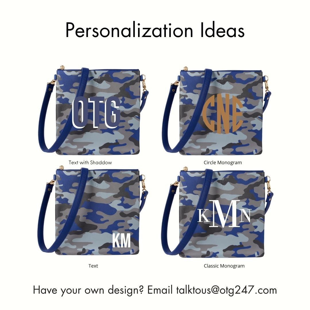 #6 Abby Camo Crossbody