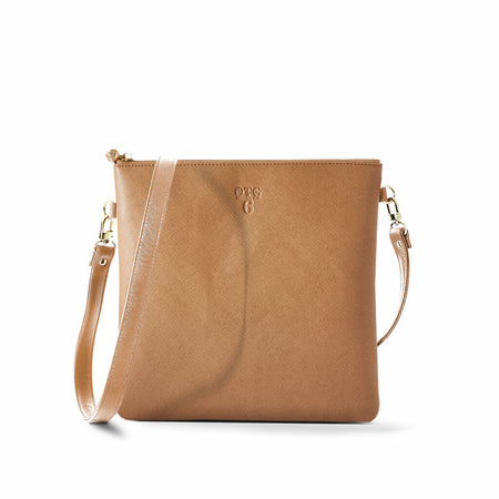 #6 Tan Crossbody