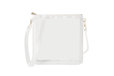 #6 Double Nudie White Crossbody
