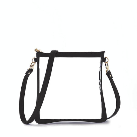 #6 Double Nudie Black Crossbody